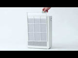 AIRMEGA 150 | 前面カバーにかけてスピード乾燥動画